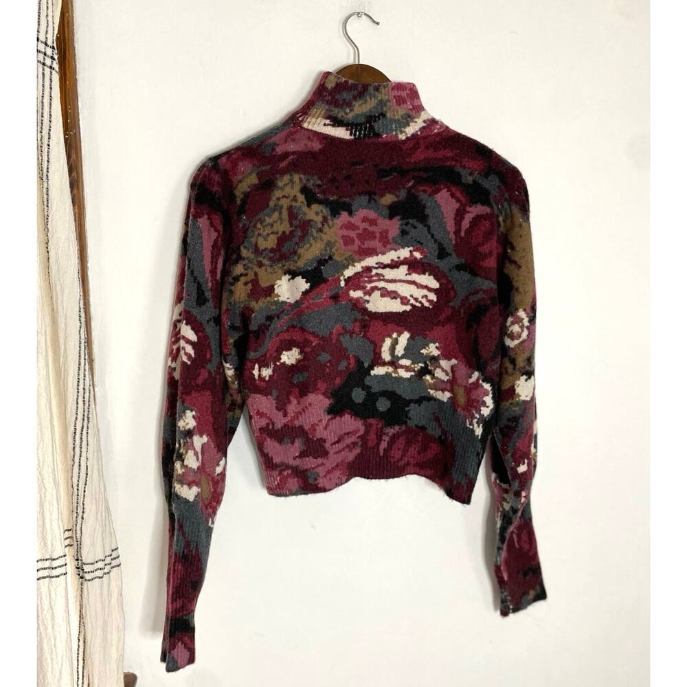 Zara Multicolor Patterned Sweater - Picture 2 of 6